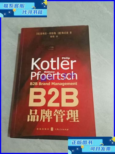 【二手9成新】b2b品牌管理